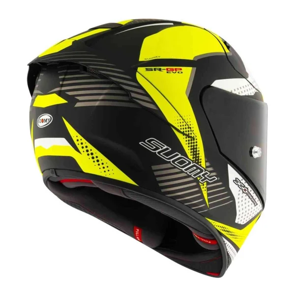 Suomy SR-GP Evo Airspeed Helmet Yellow/White