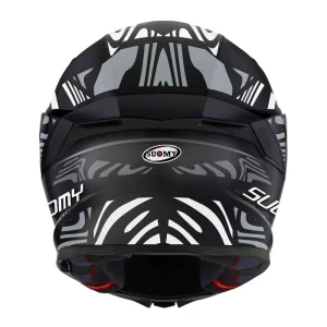 Suomy Stellar 2 Molten Helmet Black/Grey, Motoee.com