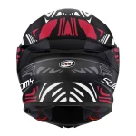 Suomy Stellar 2 Molten Helmet Black/Red