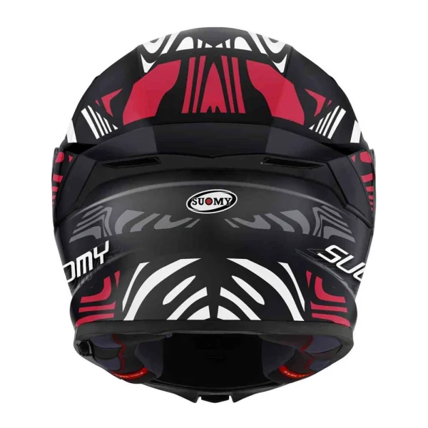 Suomy Stellar 2 Molten Helmet Black/Red