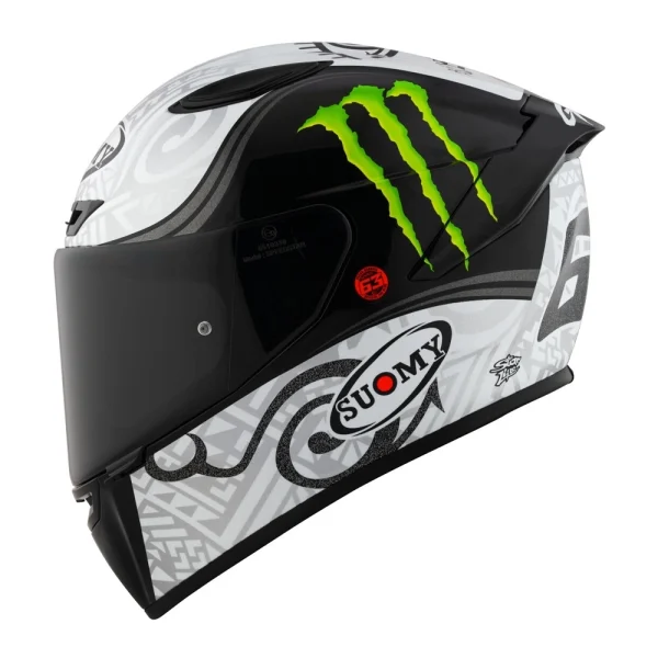 Suomy Track-1 Bagnaia Winter Test Monster Replica Helmet