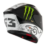 Suomy Track-1 Bagnaia Winter Test Monster Replica Helmet