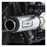 Vance & Hines Supersport 2-1 Exhaust Brushed Softail