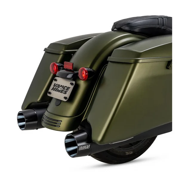 Vance & Hines Blackbird 450 Slip-On Mufflers Black 17-24 Touring