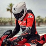 Alpinestars Supertech R10 Carbon шлем белый