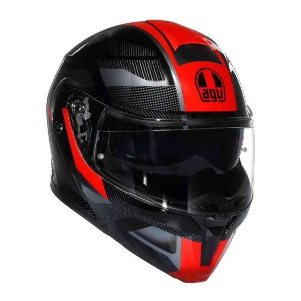 AGV Streetmodular Ledro Helmet Black/Red