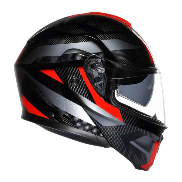 AGV Streetmodular Ledro Helmet Black/Red