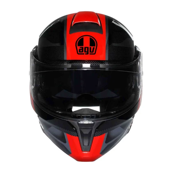 AGV Streetmodular Ledro Helmet Black/Red