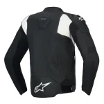 Alpinestars Dusk Airflow Perforated Leather Jacket Black/White