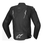 Alpinestars Dusk Leather Jacket Black/White