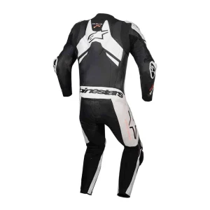 Alpinestars GP Plus V4 Sprint 1-Piece Leather Suit Black/White, Motoee.com