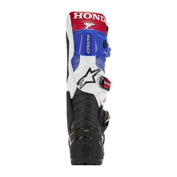 Alpinestars Honda Tech 7 Enduro Drystar Waterproof MX Boots Black/White/Red/Blue