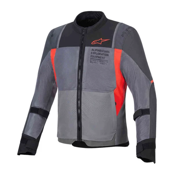 Alpinestars ST-2 Air Textile Jacket Grey/Red