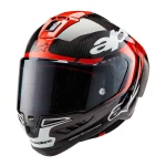 Alpinestars Supertech R10 Element Carbon Helmet Black/Red/White