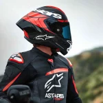 Alpinestars Supertech R10 Element Carbon Helmet Black/Red/White