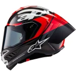 Alpinestars Supertech R10 Element Carbon Helmet Black/Red/White