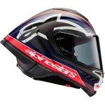 Alpinestars Supertech R10 Team Carbon шлем черный/красный/синий