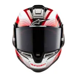 Alpinestars Supertech R10 Team Carbon Helmet Black/Red/White