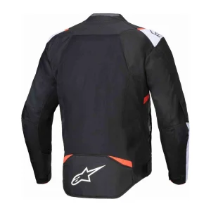 Alpinestars T-Sps Air V2 Textile Jacket Black/White/Red, Motoee.com