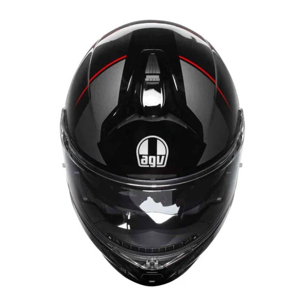 AVG Tourmodular Perception Helmet Black/Red