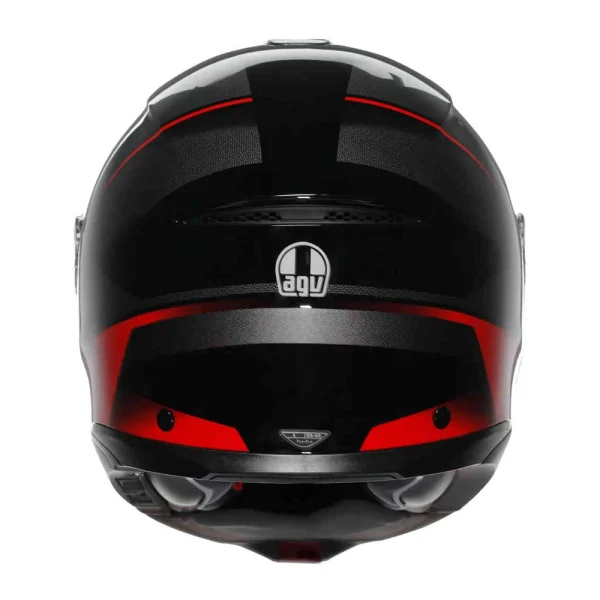 AVG Tourmodular Perception Helmet Black/Red