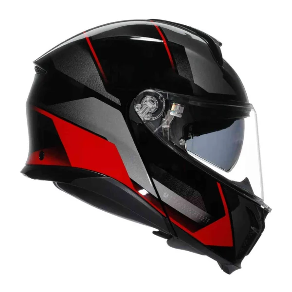 AVG Tourmodular Perception Helmet Black/Red