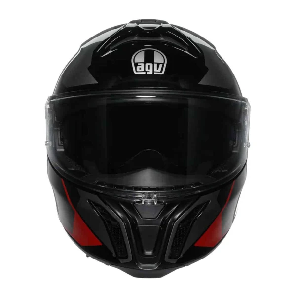 AVG Tourmodular Perception Helmet Black/Red