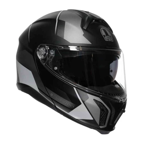 AVG Tourmodular Perception Helmet Matte Black/Silver