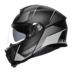 AVG Tourmodular Perception Helmet Matte Black/Silver