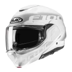 HJC F100 Hetal Helmet White/Grey