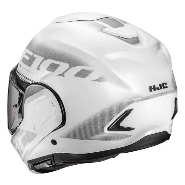 HJC F100 Hetal Helmet White/Grey