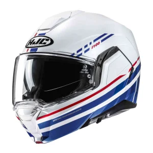 HJC i100 Sysma Helmet White/Blue/Red