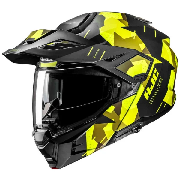 HJC i80 Roki Helmet Black/Yellow