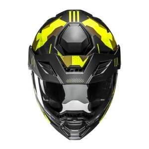 HJC i80 Roki Helmet Black/Yellow, Motoee.com