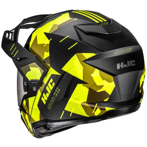 HJC i80 Roki Helmet Black/Yellow