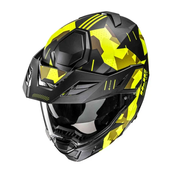 HJC i80 Roki Helmet Black/Yellow