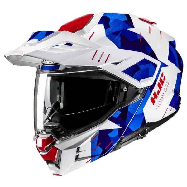 HJC i80 Roki Helmet White/Blue/Red