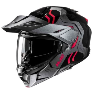 HJC i80 Velly Helmet Black/Red