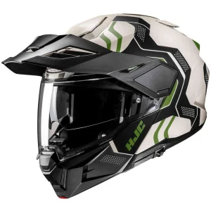 HJC i80 Velly Helmet White/Black/Green