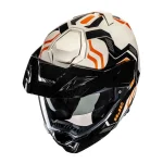 HJC i80 Velly Helmet White/Black/Orange