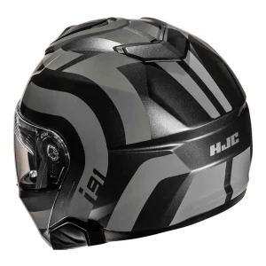 HJC i91 Arven Helmet Black/Grey, Motoee.com