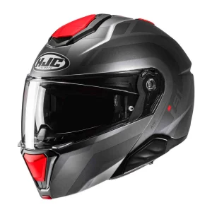 HJC i91 Arven Helmet Black/Red