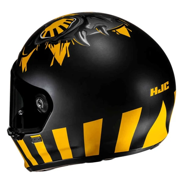 HJC V10 Crania Helmet Black/Yellow