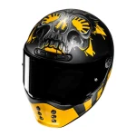 HJC V10 Crania Helmet Black/Yellow