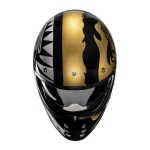 HJC V60 Flame Helmet Black/Silver/Gold