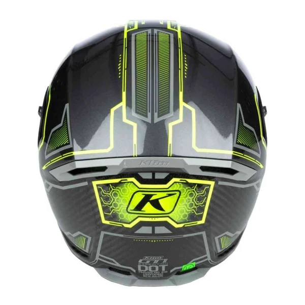 Klim GT1 Expedtition Carbon Helmet Black/Neon Yellow