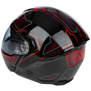 Klim GT1 Expedtition Carbon Helmet Black/Red, Motoee.com