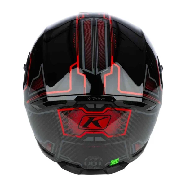 Klim GT1 Expedtition Carbon Helmet Black/Red