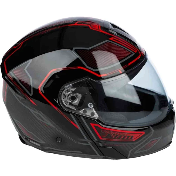 Klim GT1 Expedtition Carbon Helmet Black/Red