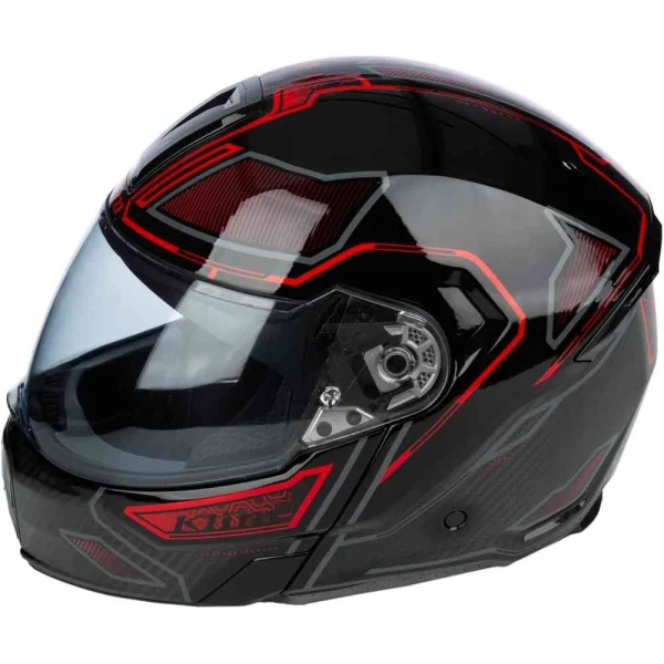 Klim GT1 Expedtition Carbon Helmet Black/Red